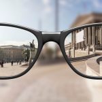 Vienna view through glasses